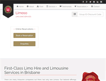 Tablet Screenshot of limoso.com.au